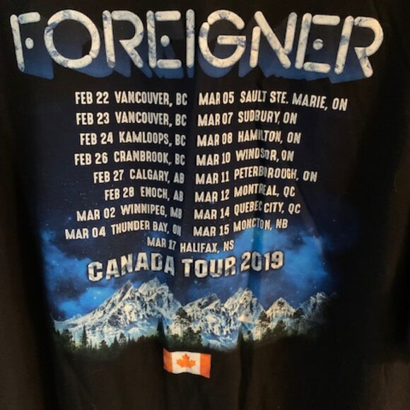 FOREIGNER MENS BAND TEE - Picture 5 of 5